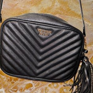 Victoria Secret Black crossbody purse